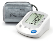 Bluetooth blood pressure monitor paired with the InstaMD SmartHub